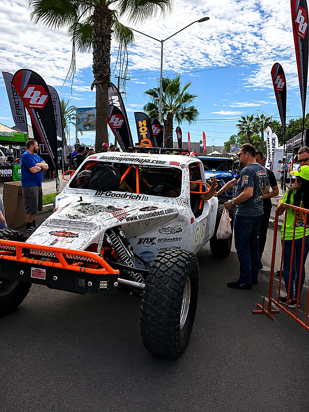 Baja Challenge car at the 2017 Baja 1000