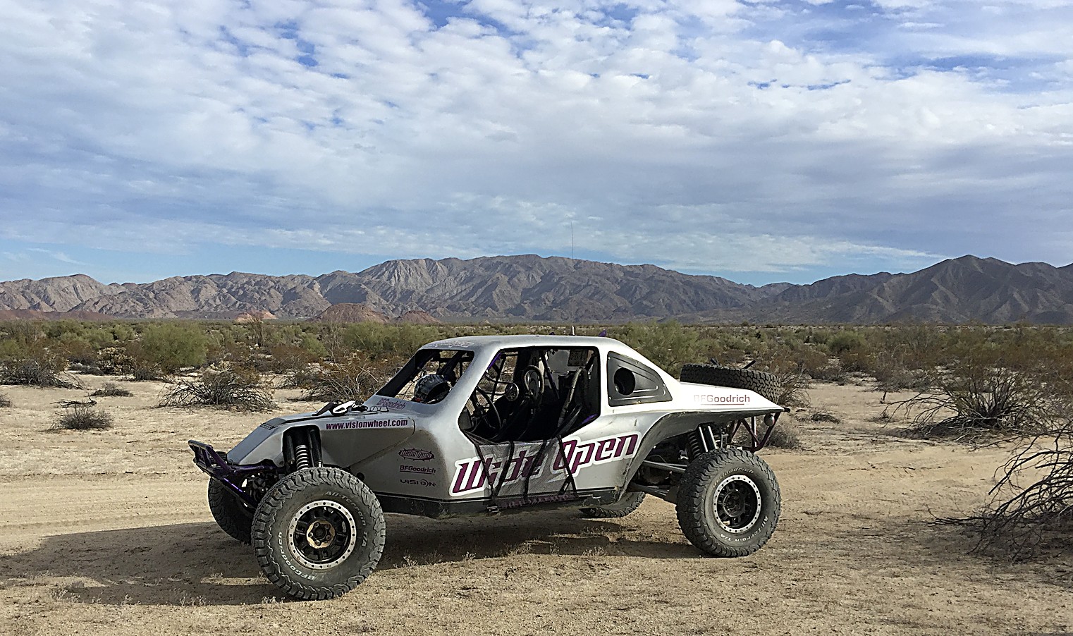 Baja Challenge car at the 2017 Baja 1000