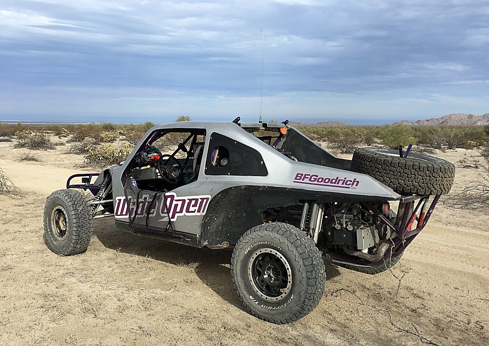 Baja Challenge car at the 2017 Baja 1000