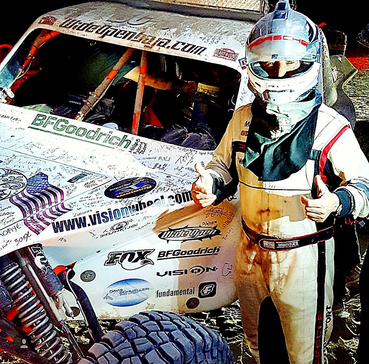 Baja Challenge car at the 2017 Baja 1000