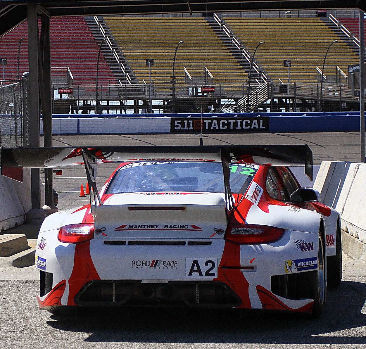 Porsche 997 GT3 R at the California Festival of Speed 2019, Auto Club Speedway