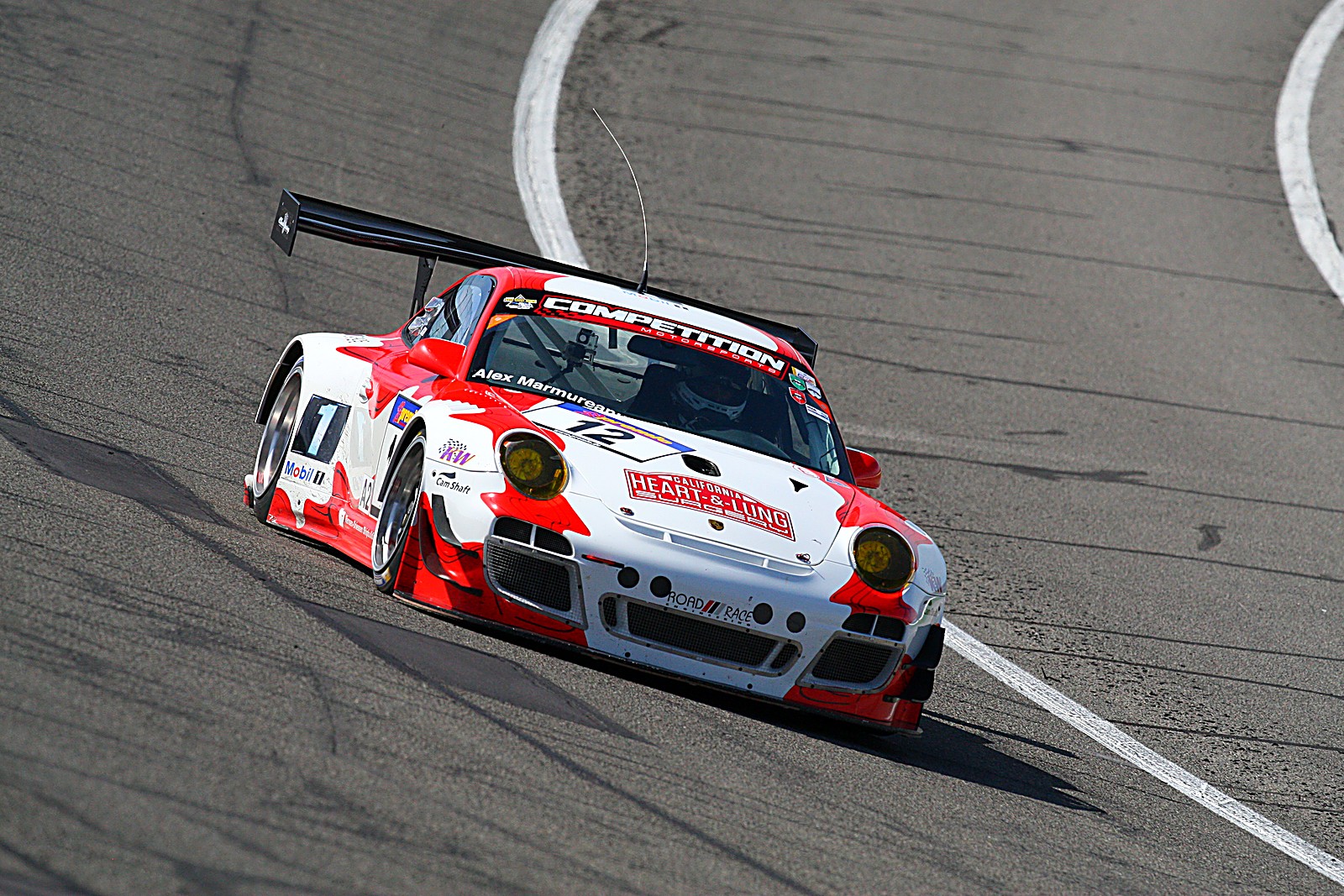 Porsche 997 GT3 R at the California Festival of Speed 2019, Auto Club Speedway