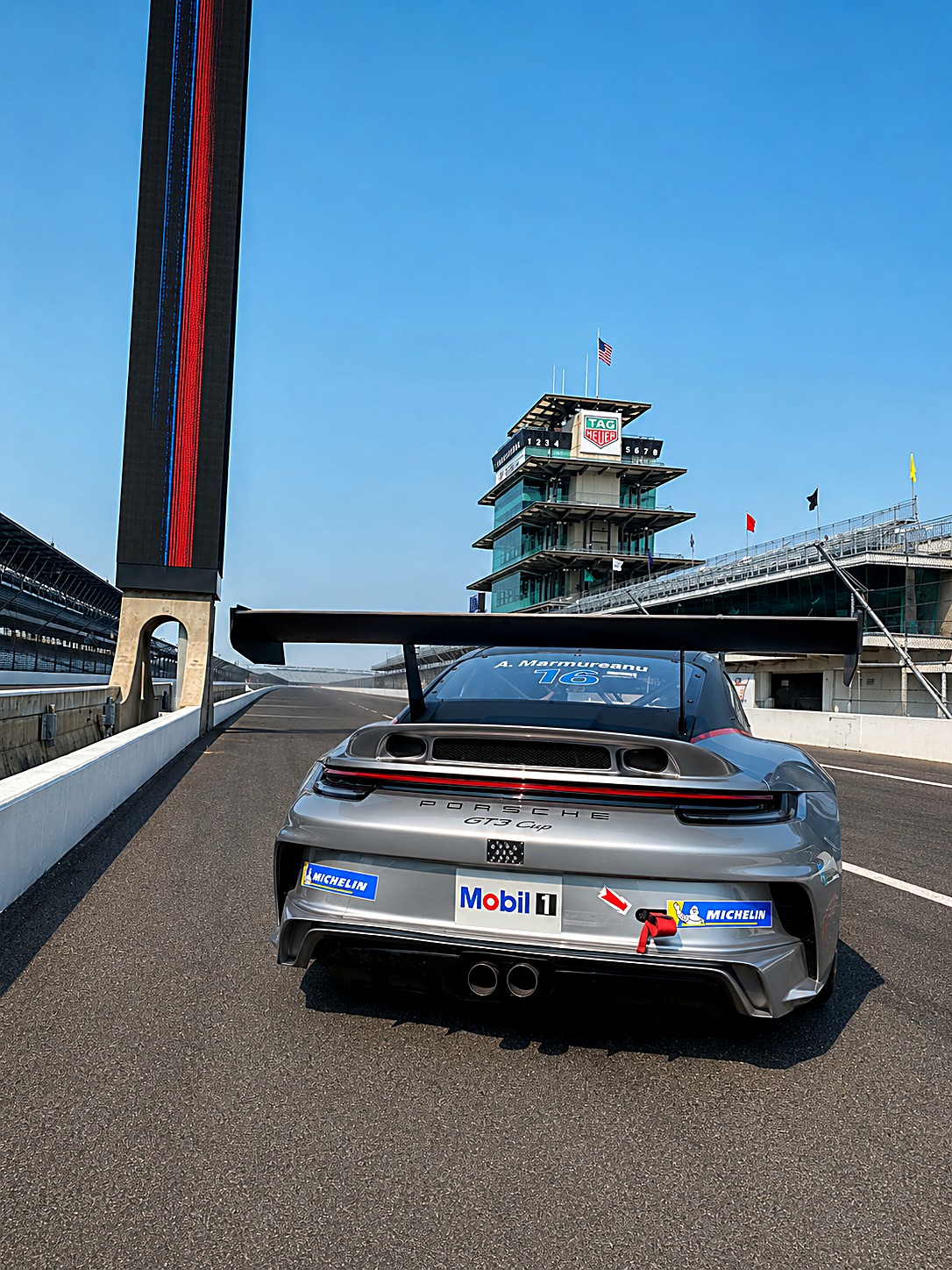 Porsche 992 Cup at the Carrera Cup, Indianapolis 2021