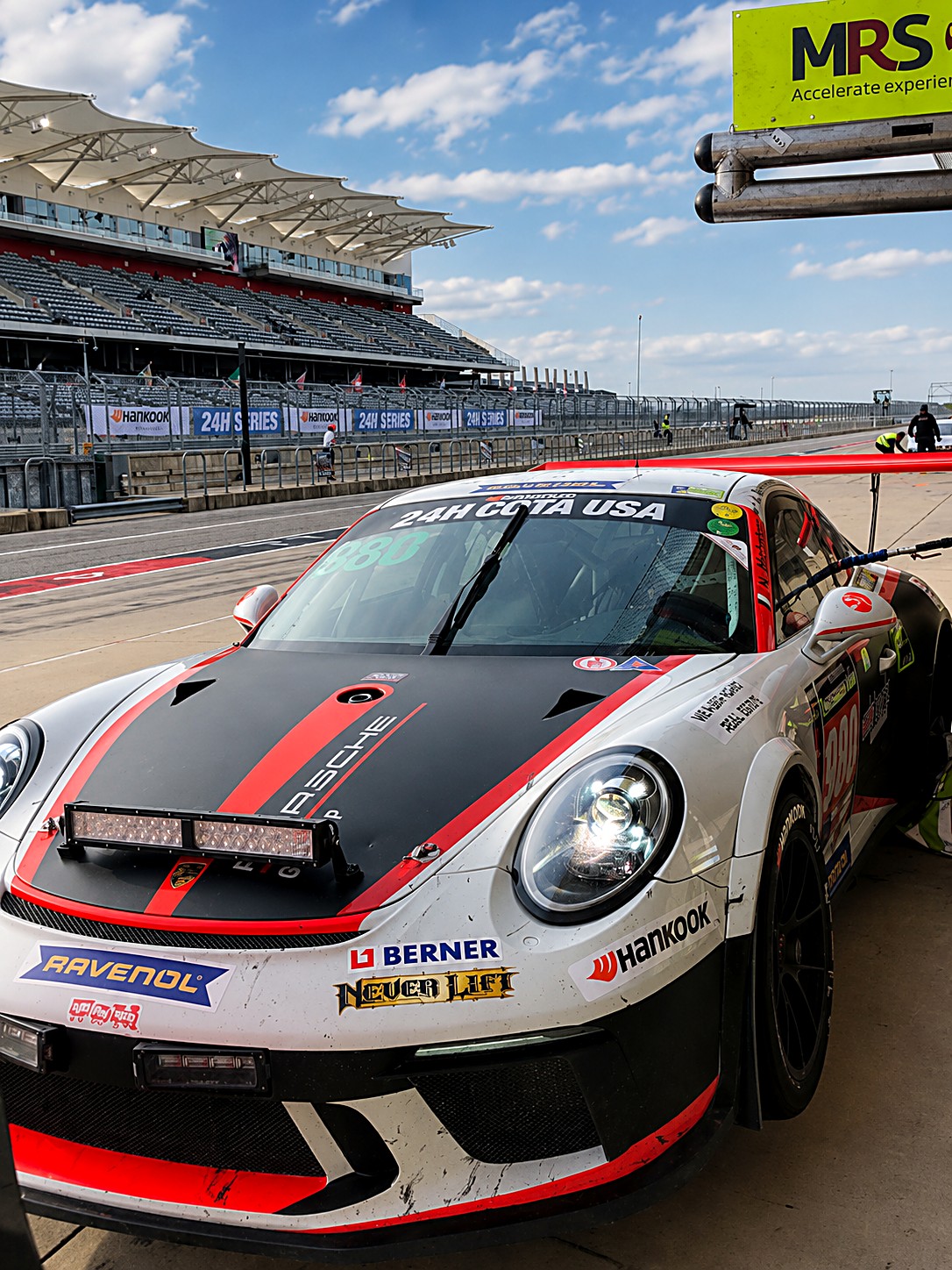 Porsche 991 Cup at the Hankook 24H COTA 2019, Circuit of the Americas
