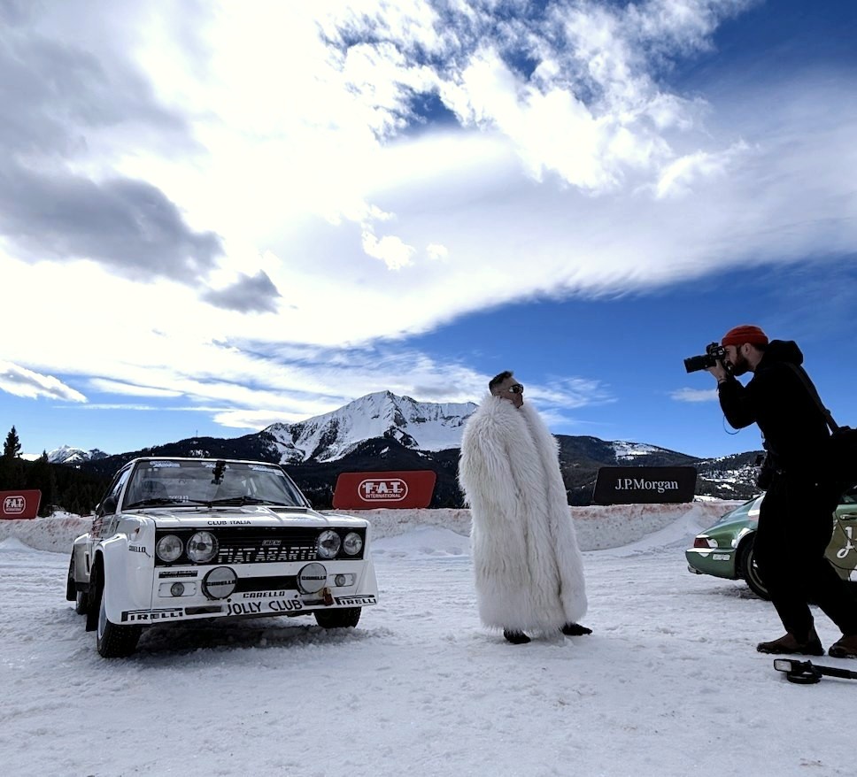 On the ice paddock, F.A.T. Ice Race 2026