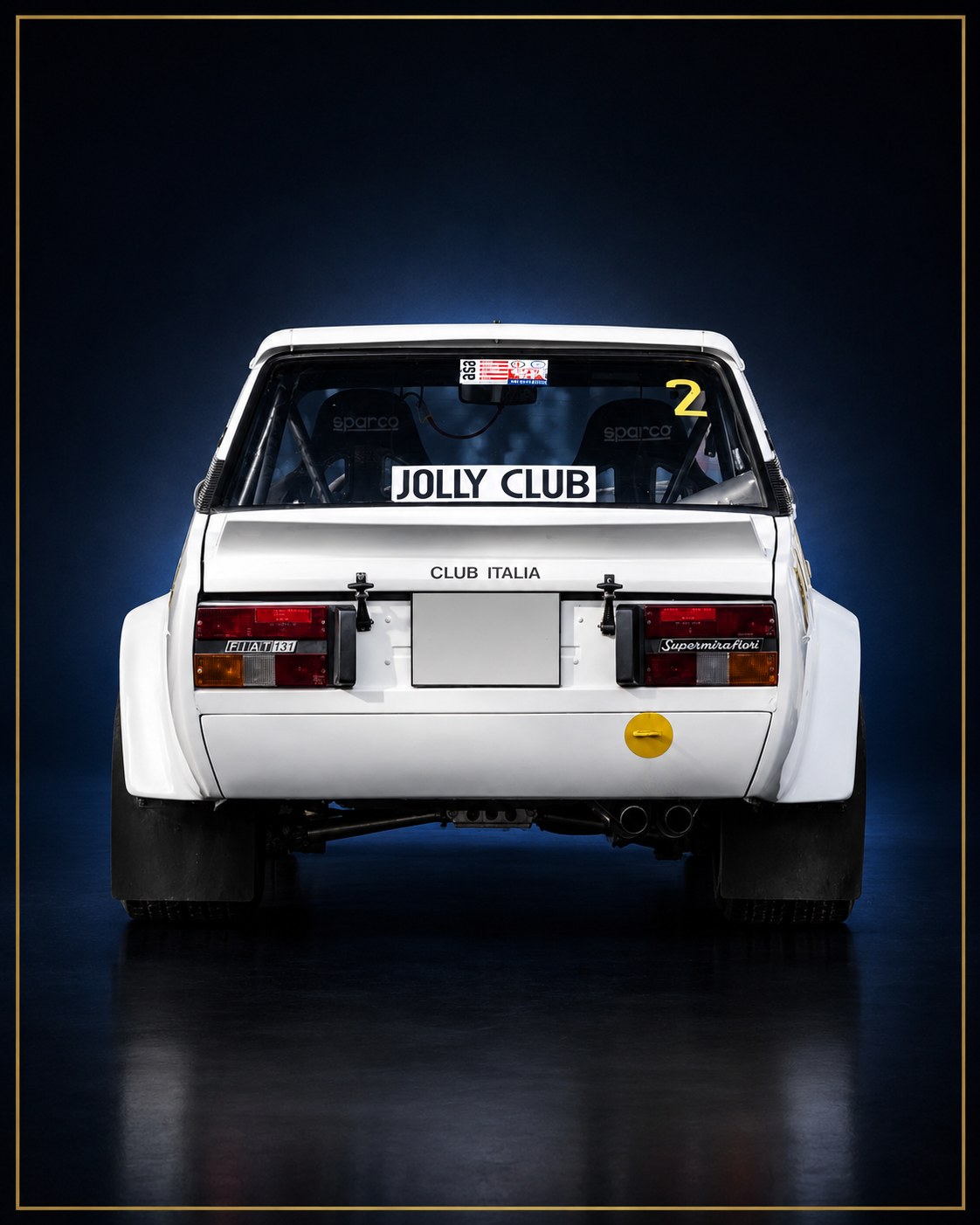 Fiat 131 Abarth studio