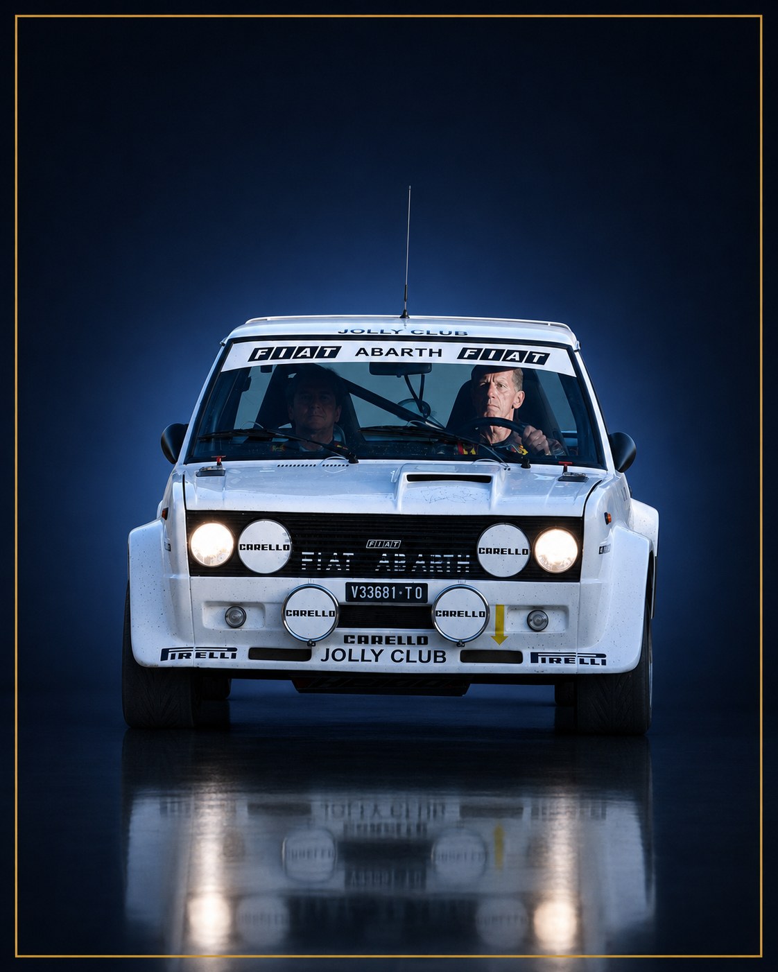 Fiat 131 Abarth studio