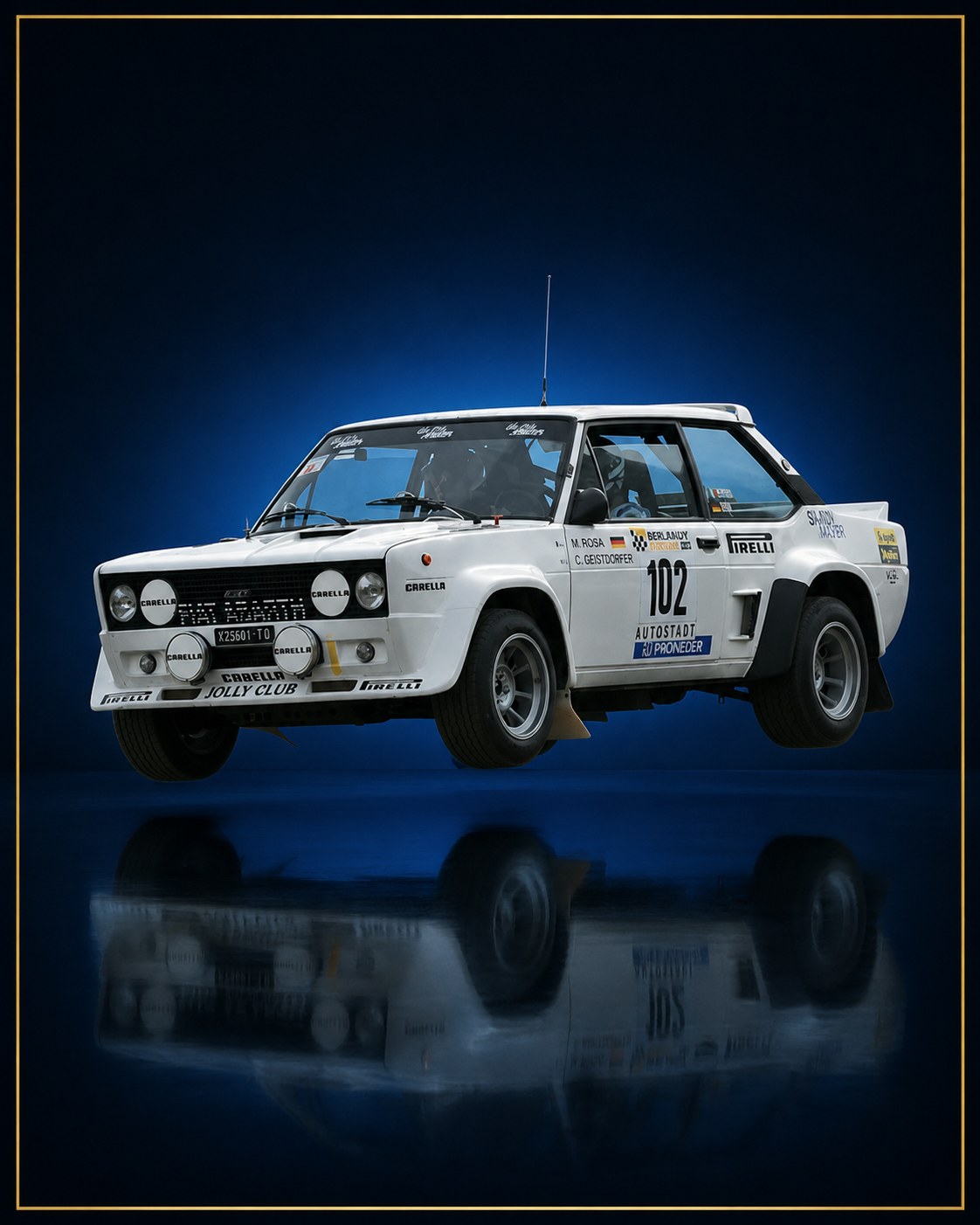 Fiat 131 Abarth studio