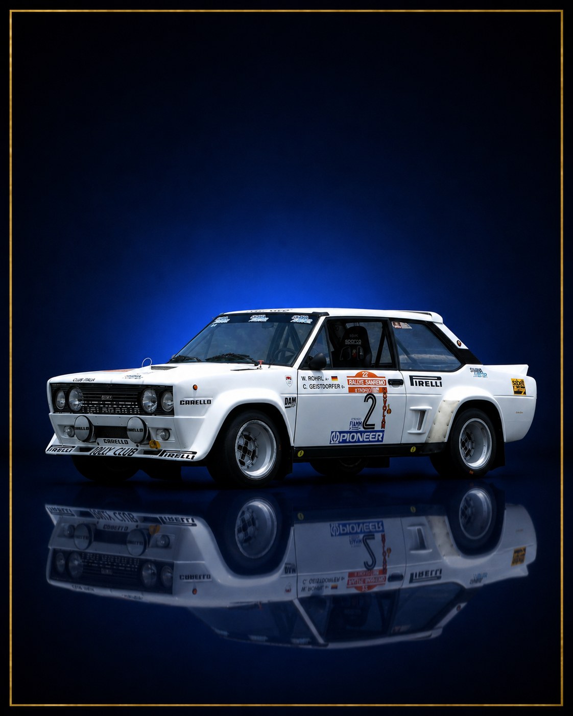 Fiat 131 Abarth studio