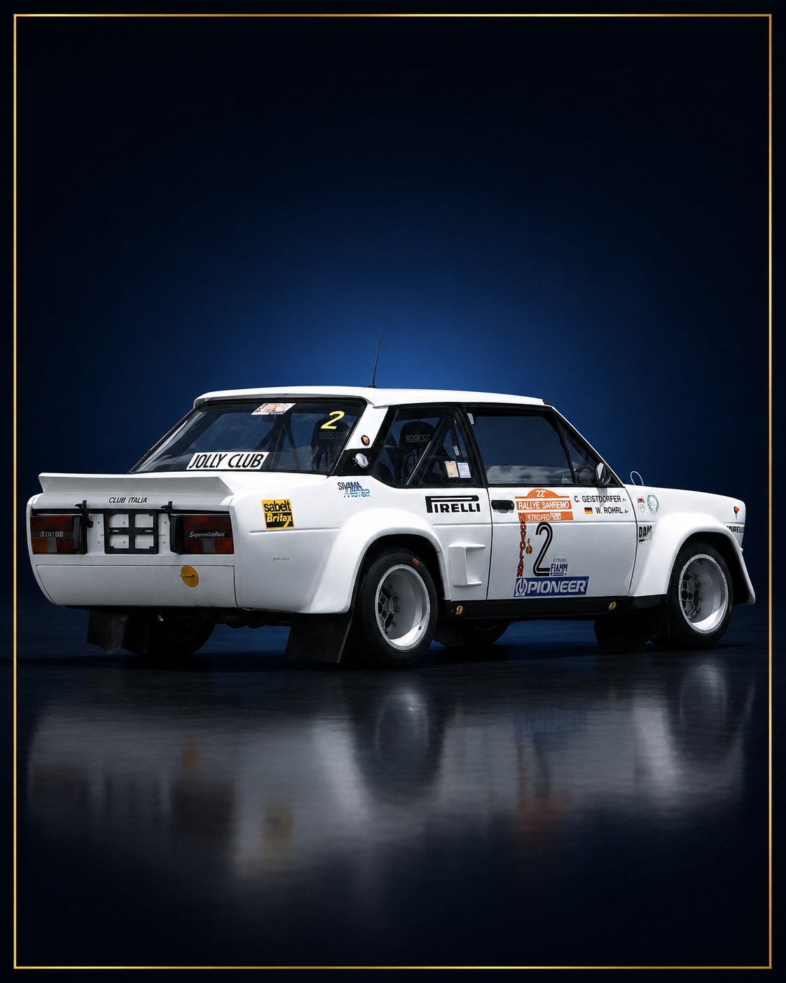 Fiat 131 Abarth studio
