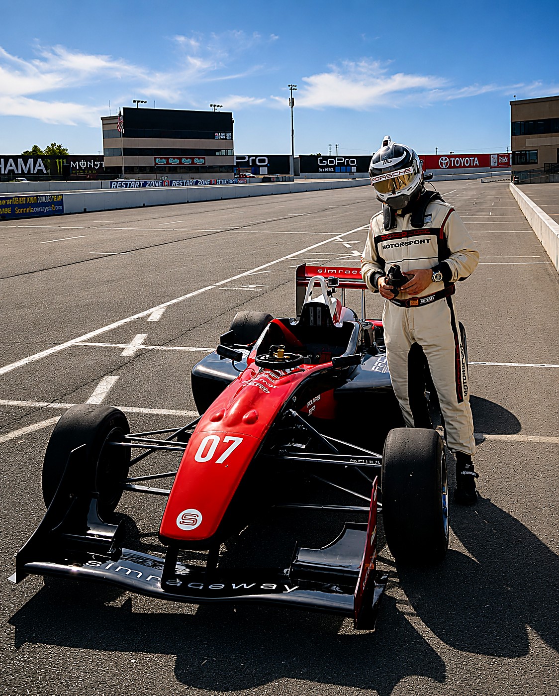 Formula 3 single-seater at Sonoma Raceway, 2017