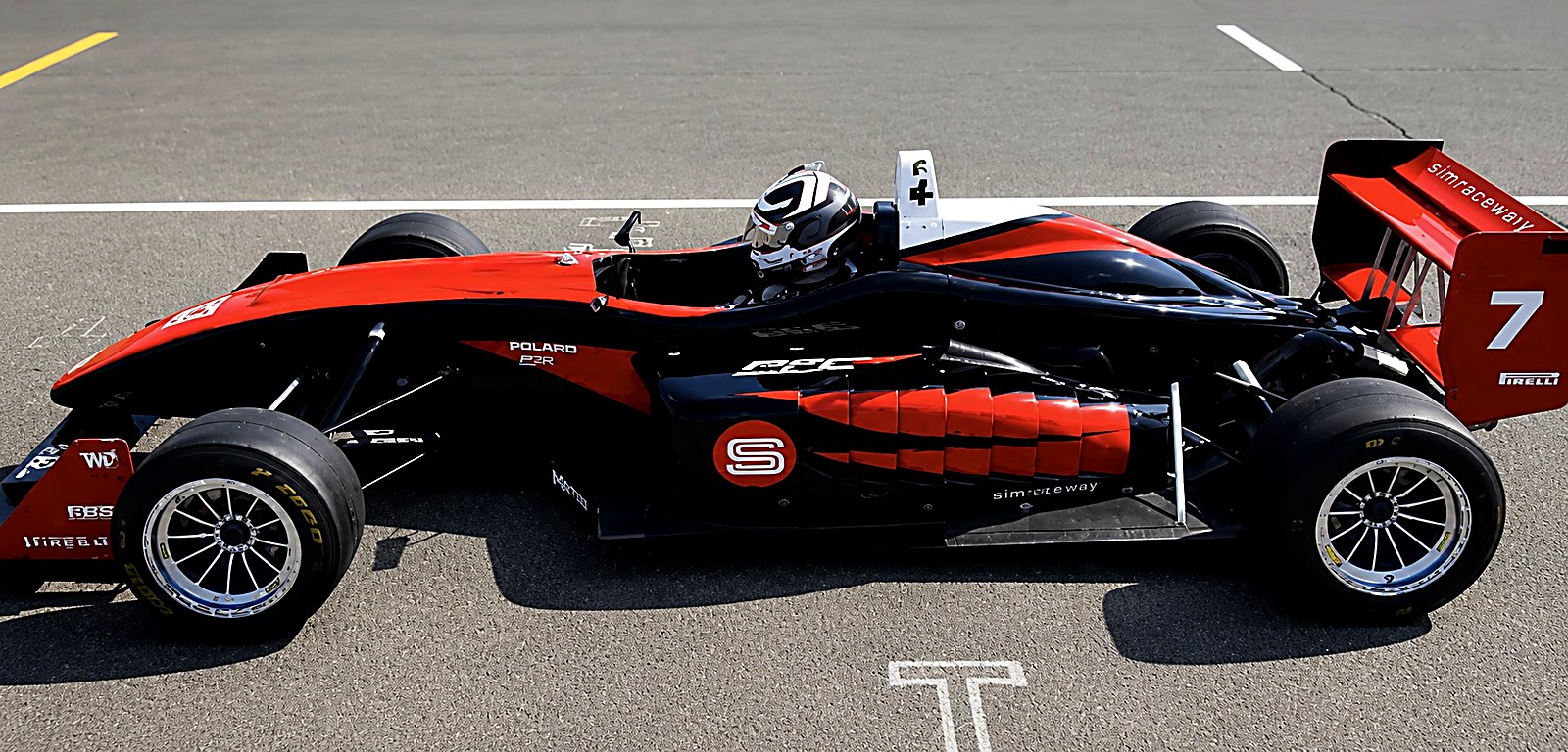 Formula 3 single-seater at Sonoma Raceway, 2017