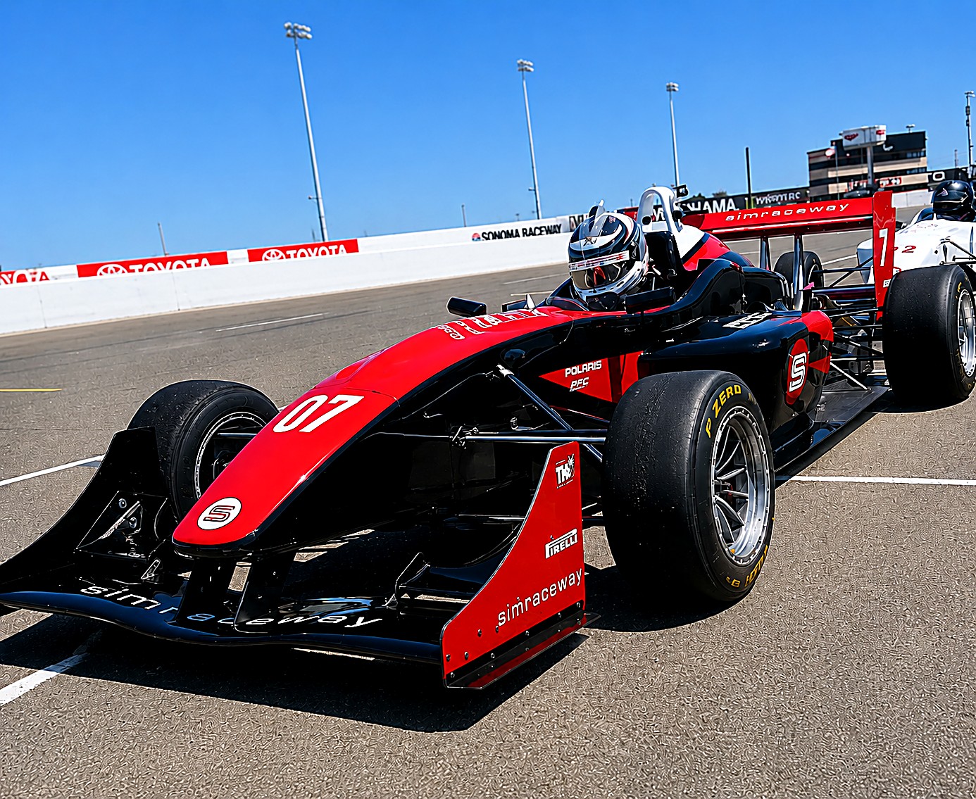 Formula 3 single-seater at Sonoma Raceway, 2017