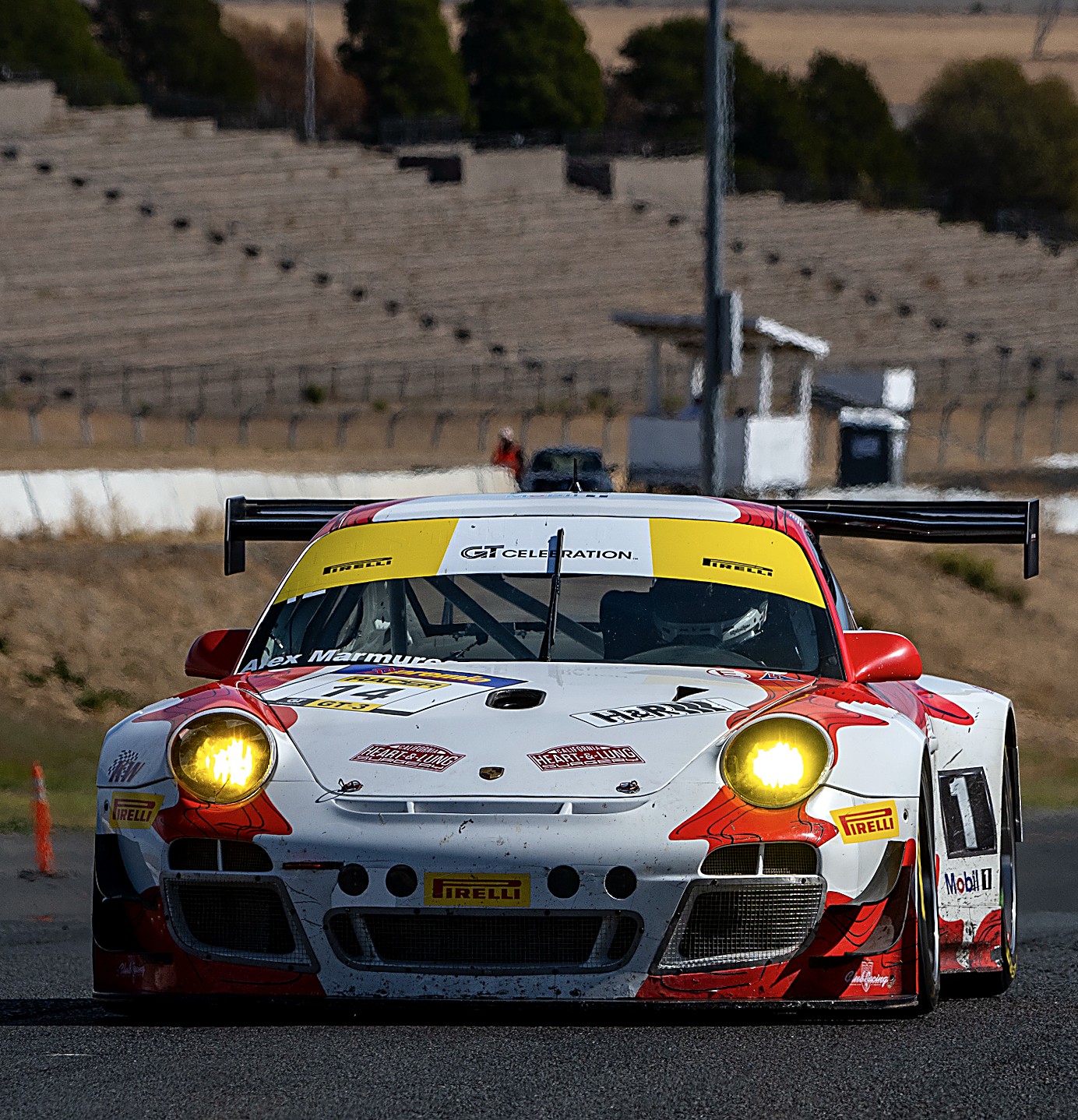 Porsche 911 GT3 R at the GT Celebration, Sonoma 2021