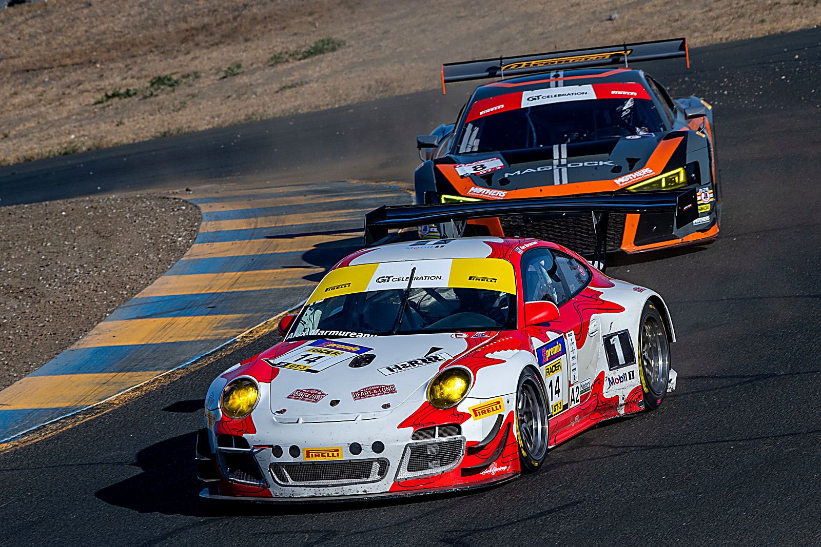 Porsche 911 GT3 R at the GT Celebration, Sonoma 2021