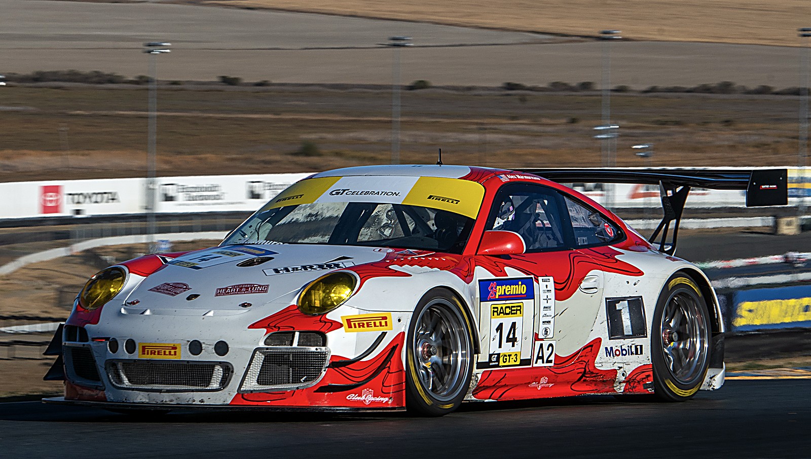 Porsche 911 GT3 R at the GT Celebration, Sonoma 2021