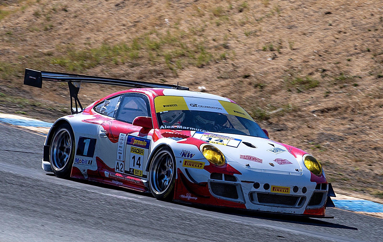 Porsche 911 GT3 R at the GT Celebration, Sonoma 2021