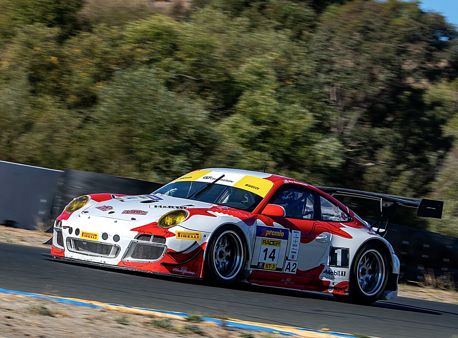 Porsche 911 GT3 R at the GT Celebration, Sonoma 2021