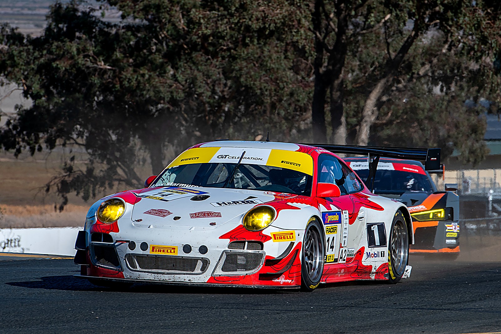 Porsche 911 GT3 R at the GT Celebration, Sonoma — 2020 GTC / GT3 Yellow Class Champion