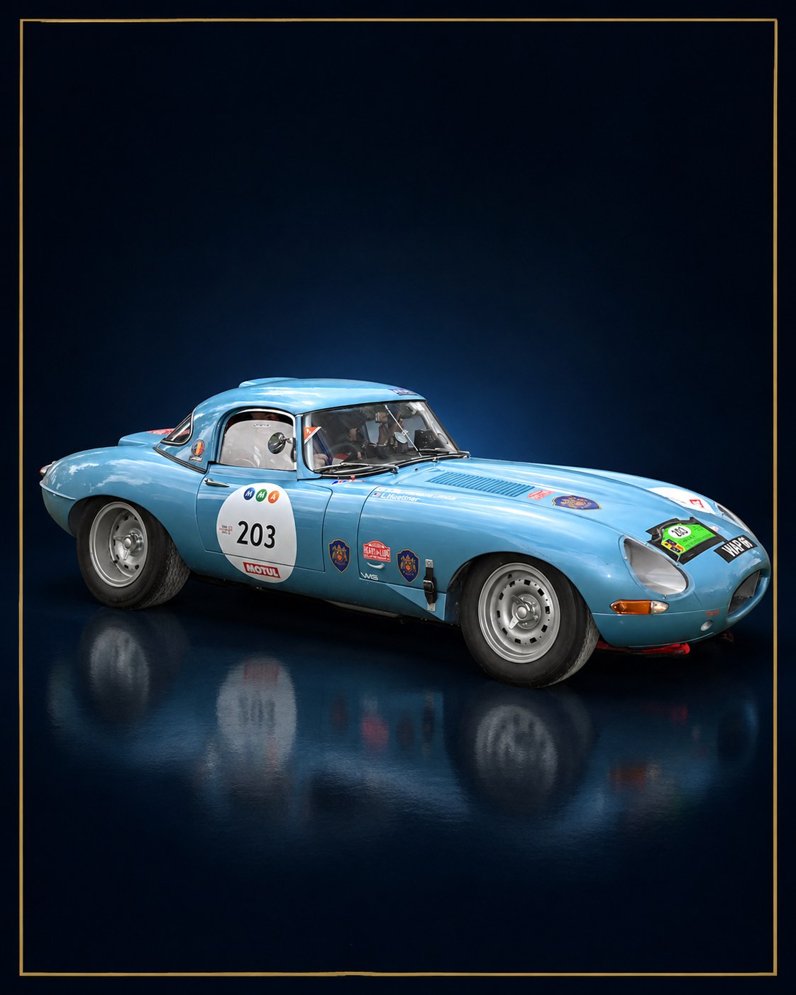 Jaguar E-Type studio
