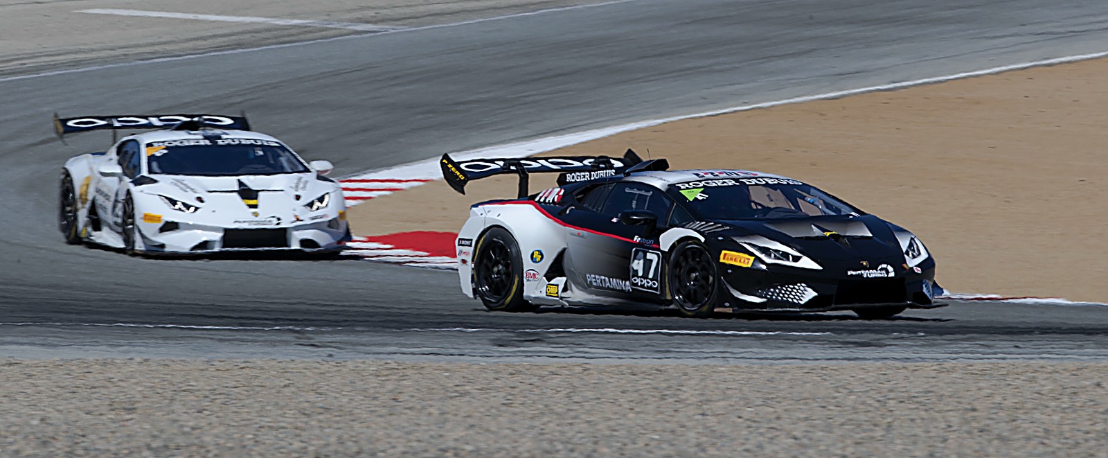 Lamborghini Huracán Super Trofeo EVO at Laguna Seca, 2018