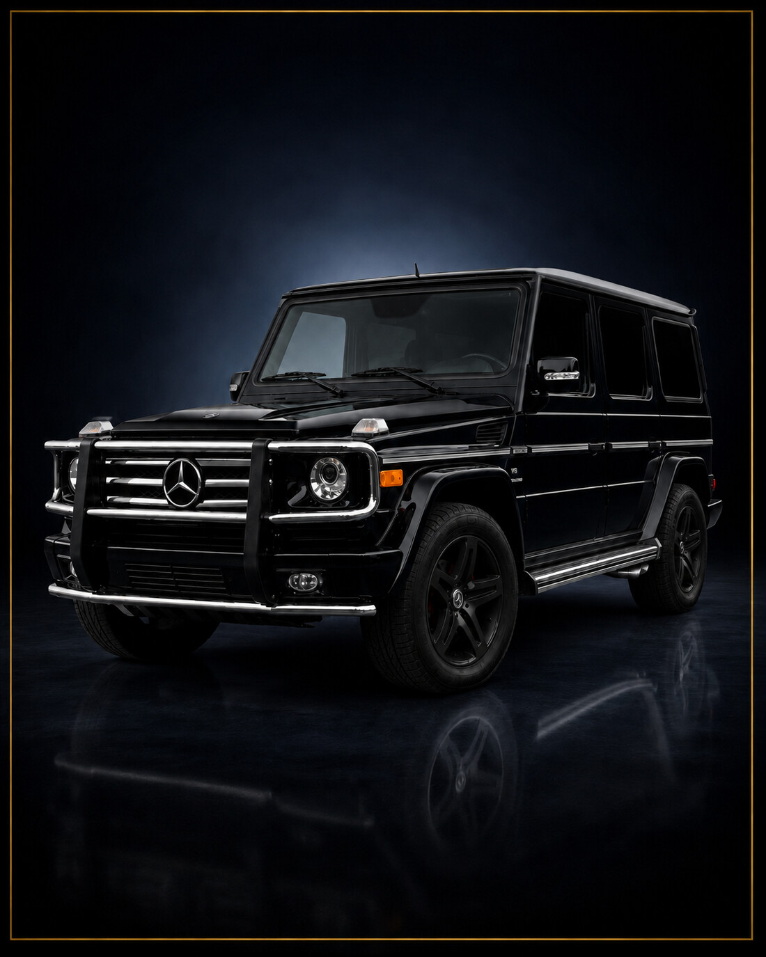 Mercedes-Benz G55 AMG studio portrait