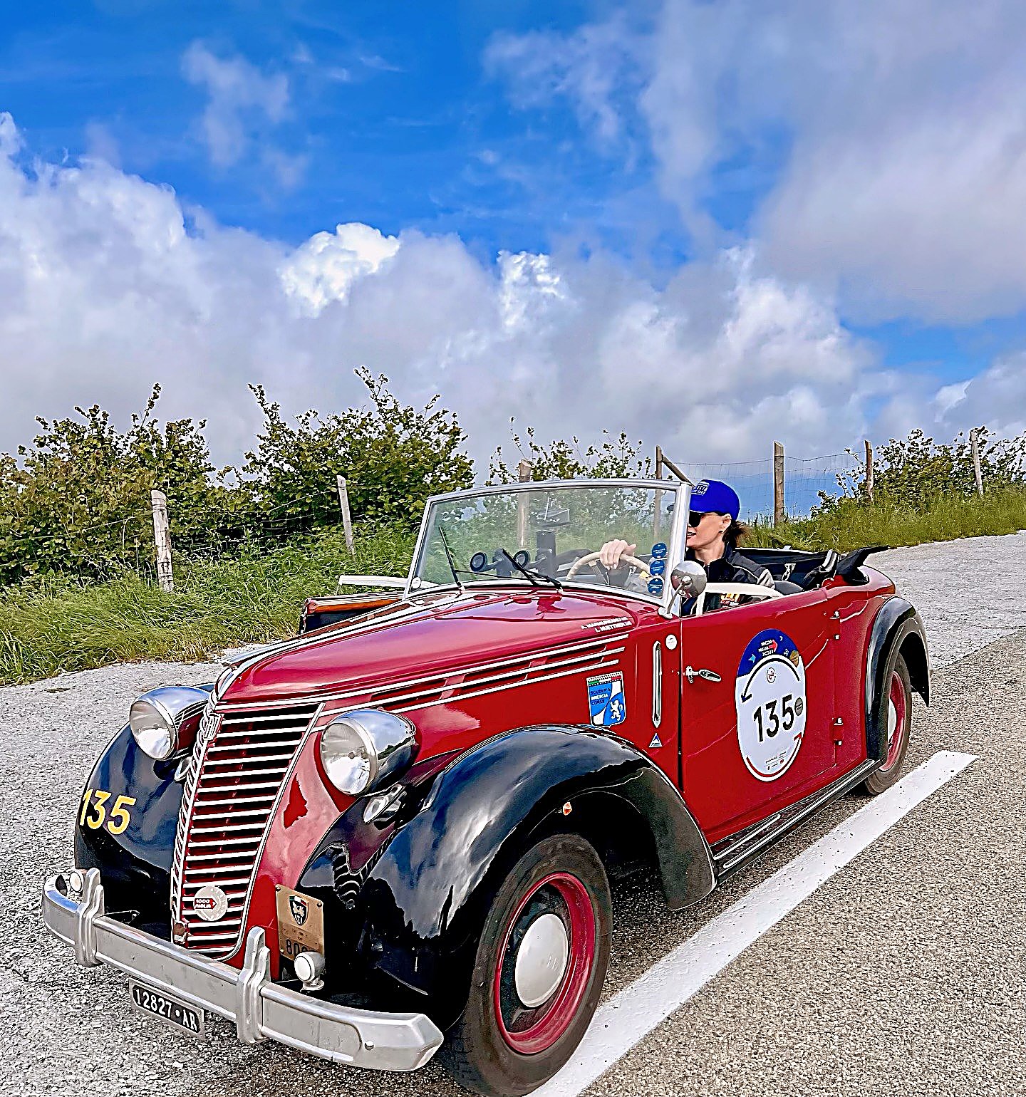 Fiat Stella Alpina No. 135 at the Mille Miglia 2024