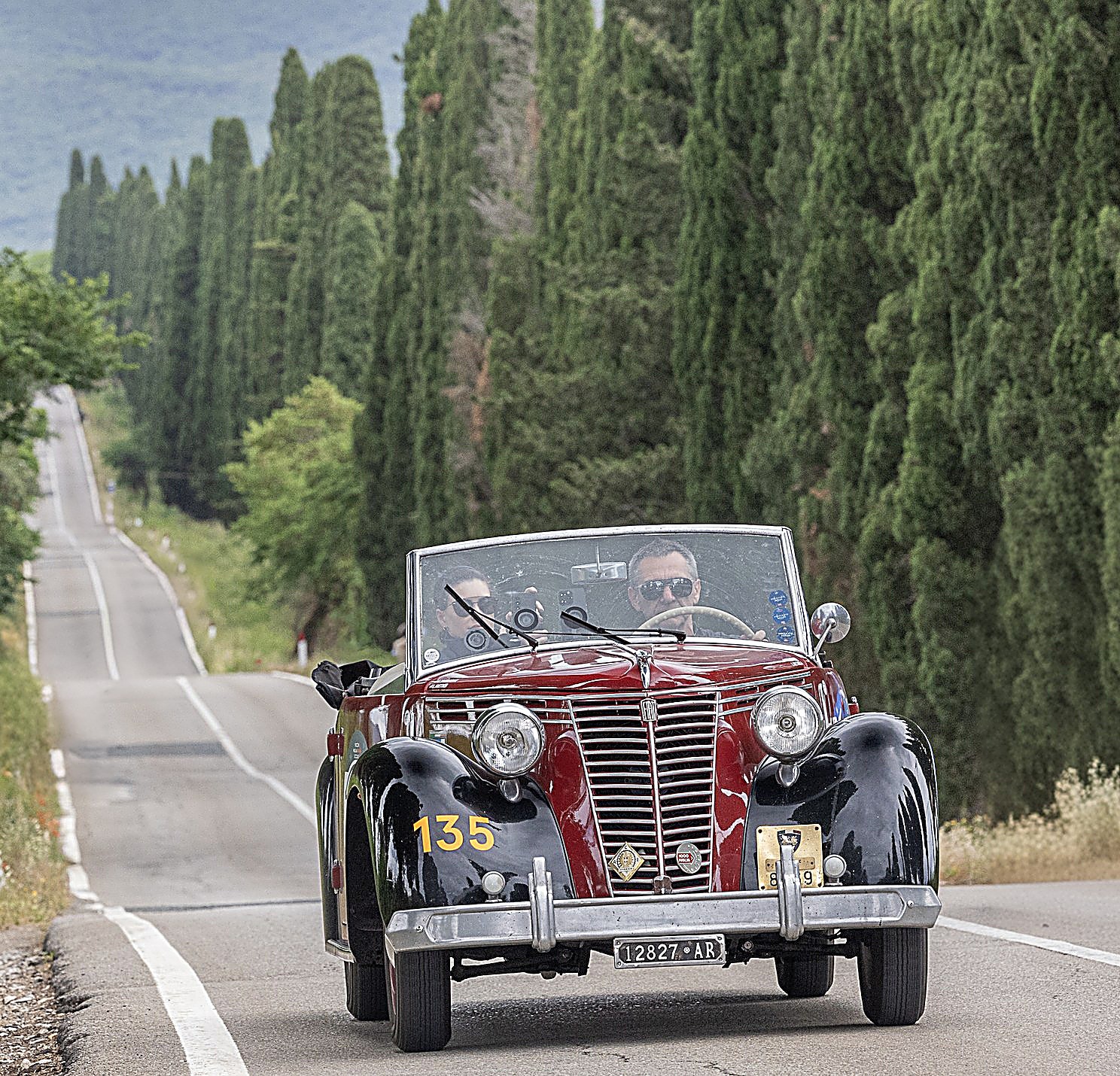 Fiat Stella Alpina No. 135 at the Mille Miglia 2024