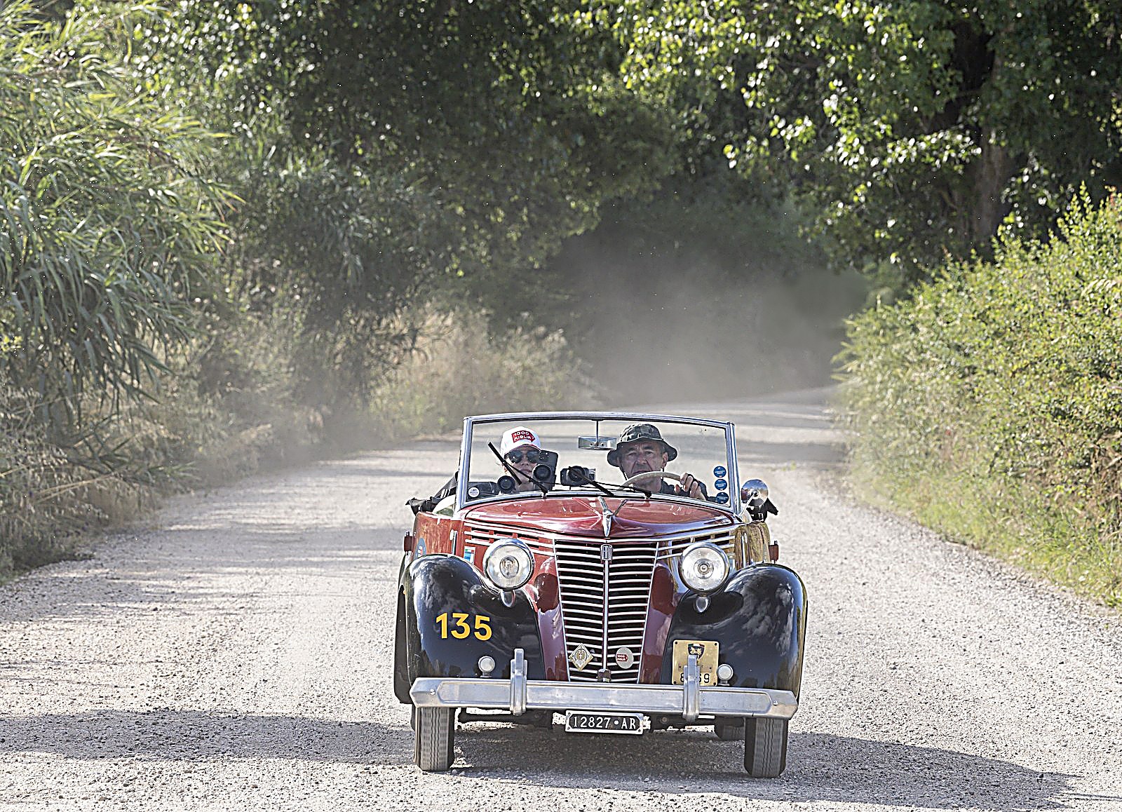 Fiat Stella Alpina No. 135 at the Mille Miglia 2024