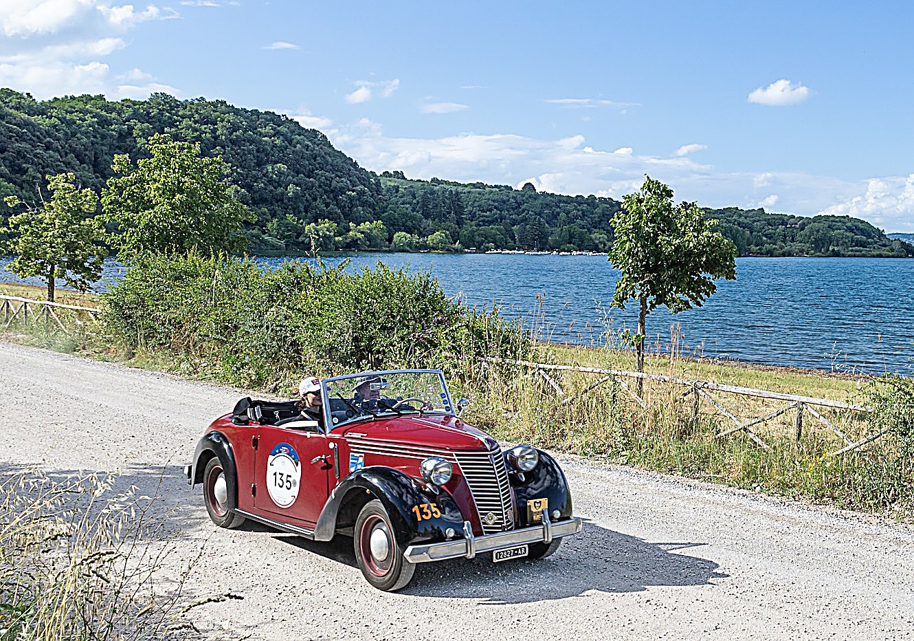 Fiat Stella Alpina No. 135 at the Mille Miglia 2024