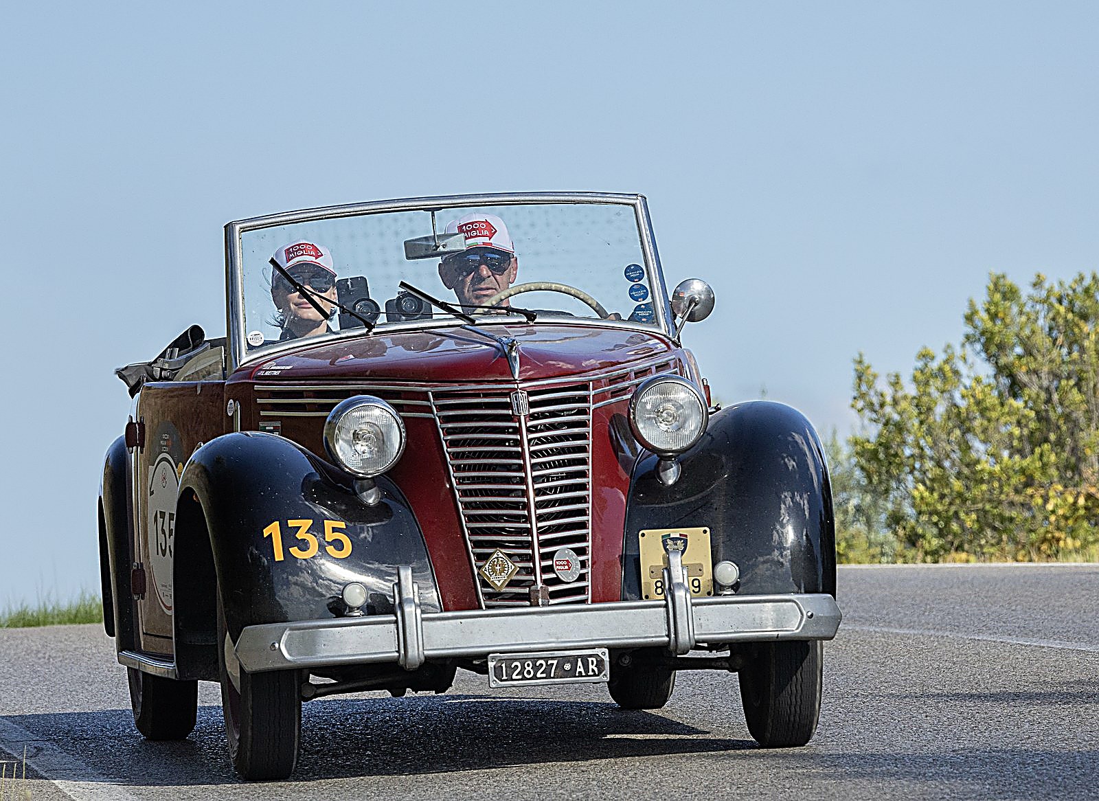 Fiat Stella Alpina No. 135 at the Mille Miglia 2024