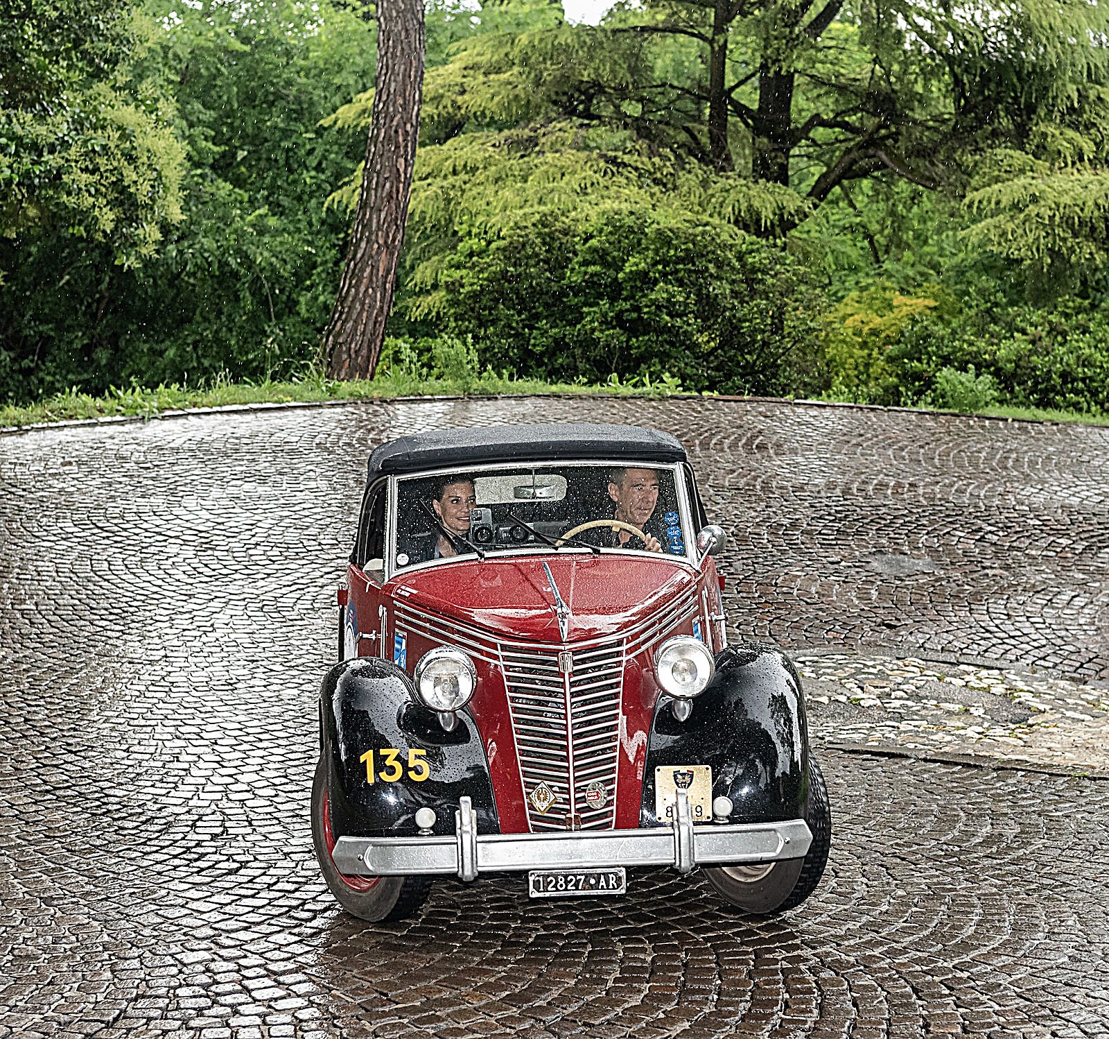 Fiat Stella Alpina No. 135 at the Mille Miglia 2024