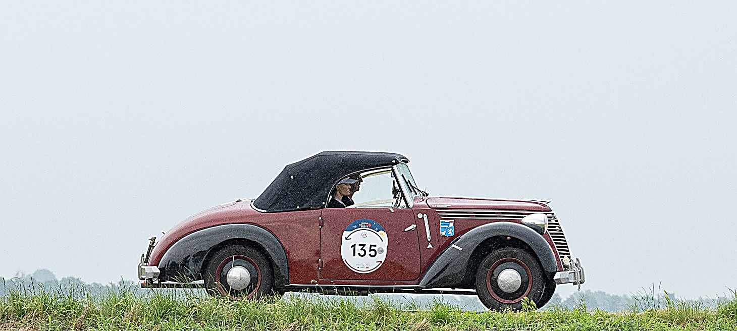 Fiat Stella Alpina No. 135 at the Mille Miglia 2024