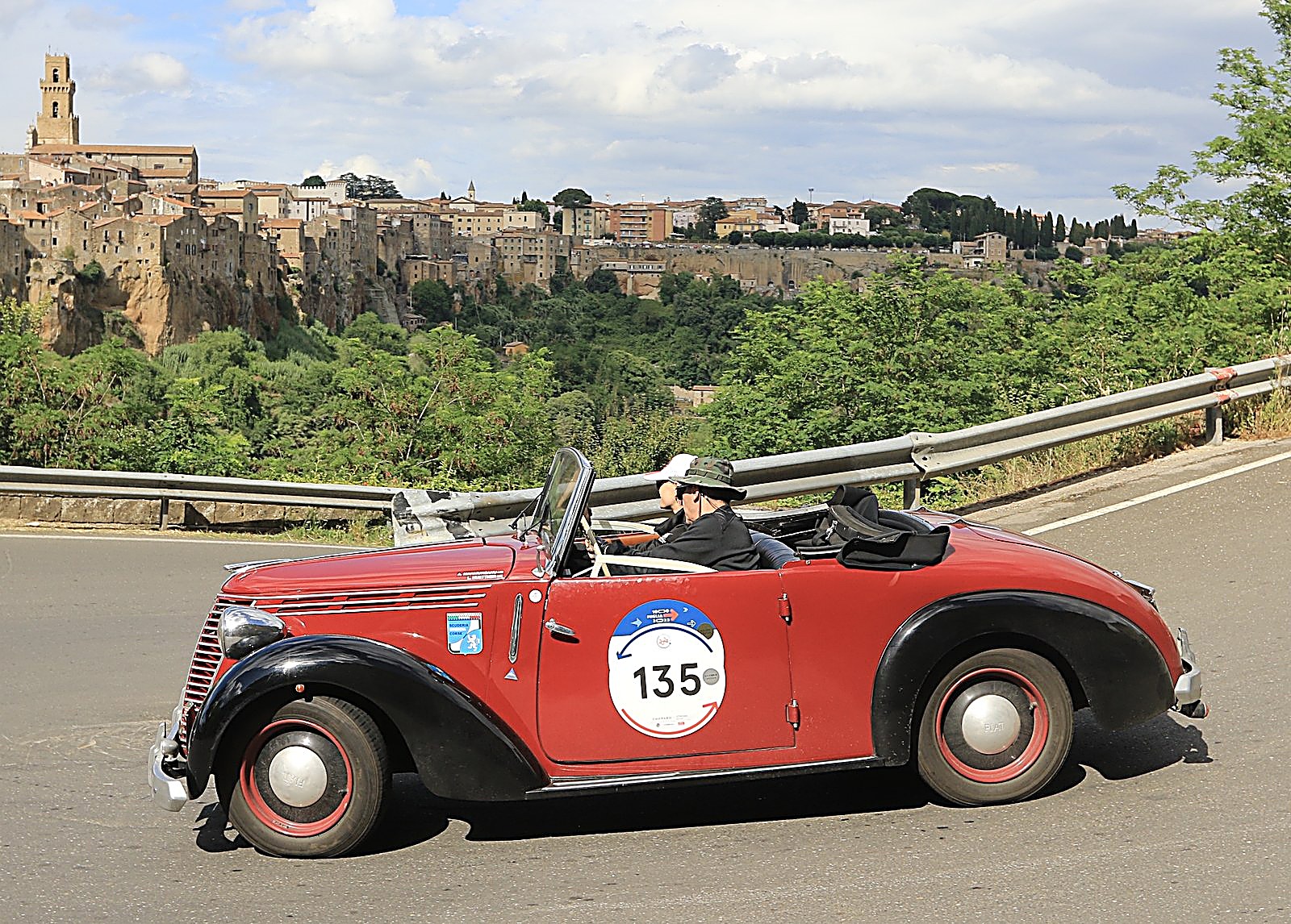 Fiat Stella Alpina No. 135 at the Mille Miglia 2024