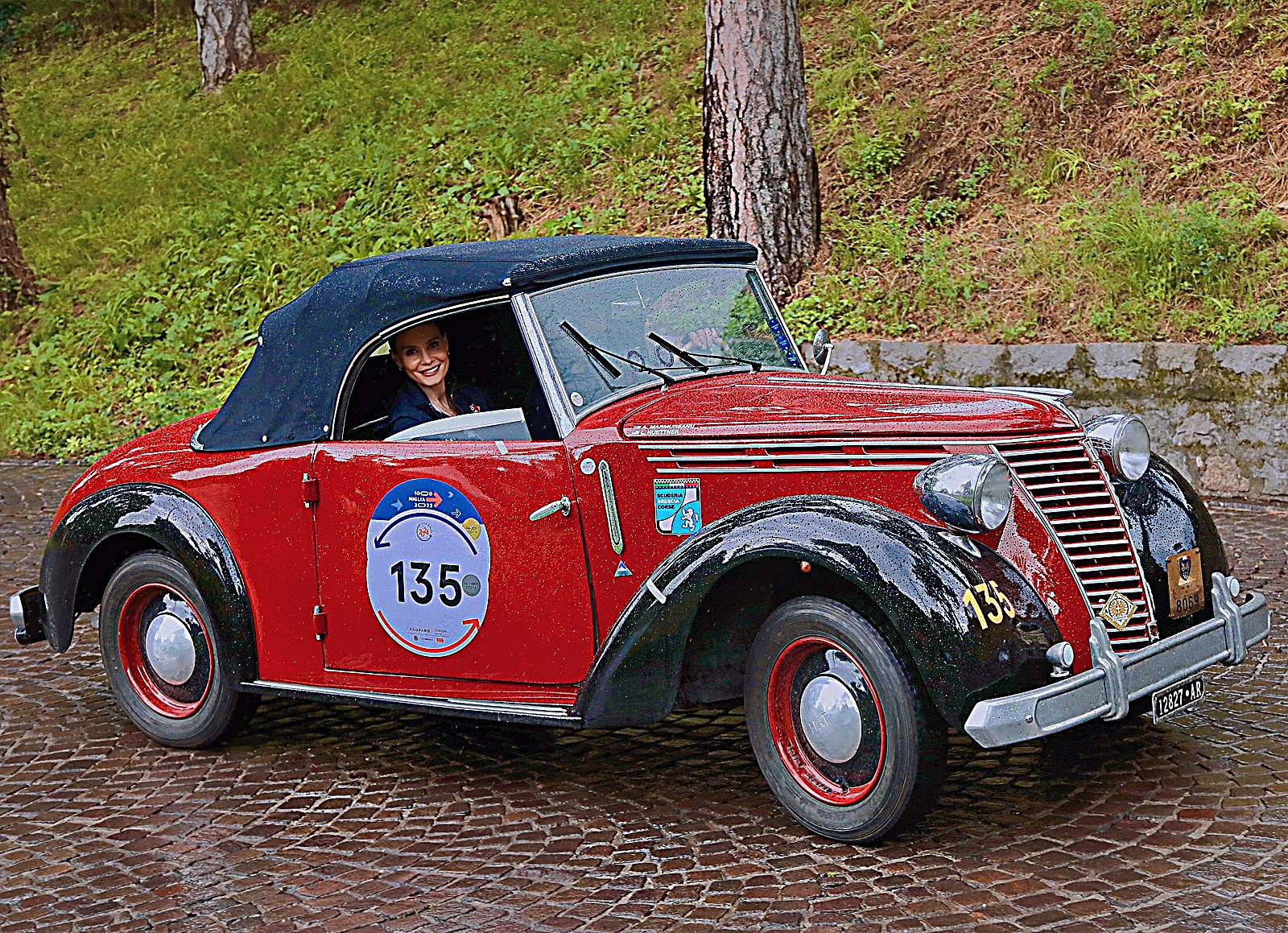 Fiat Stella Alpina No. 135 at the Mille Miglia 2024