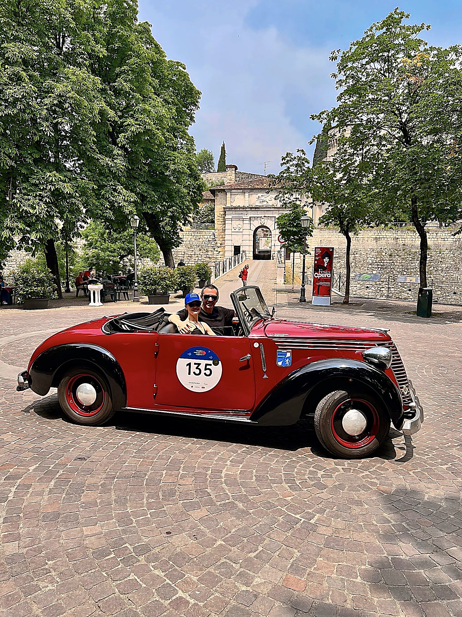 Fiat Stella Alpina No. 135 at the Mille Miglia 2024