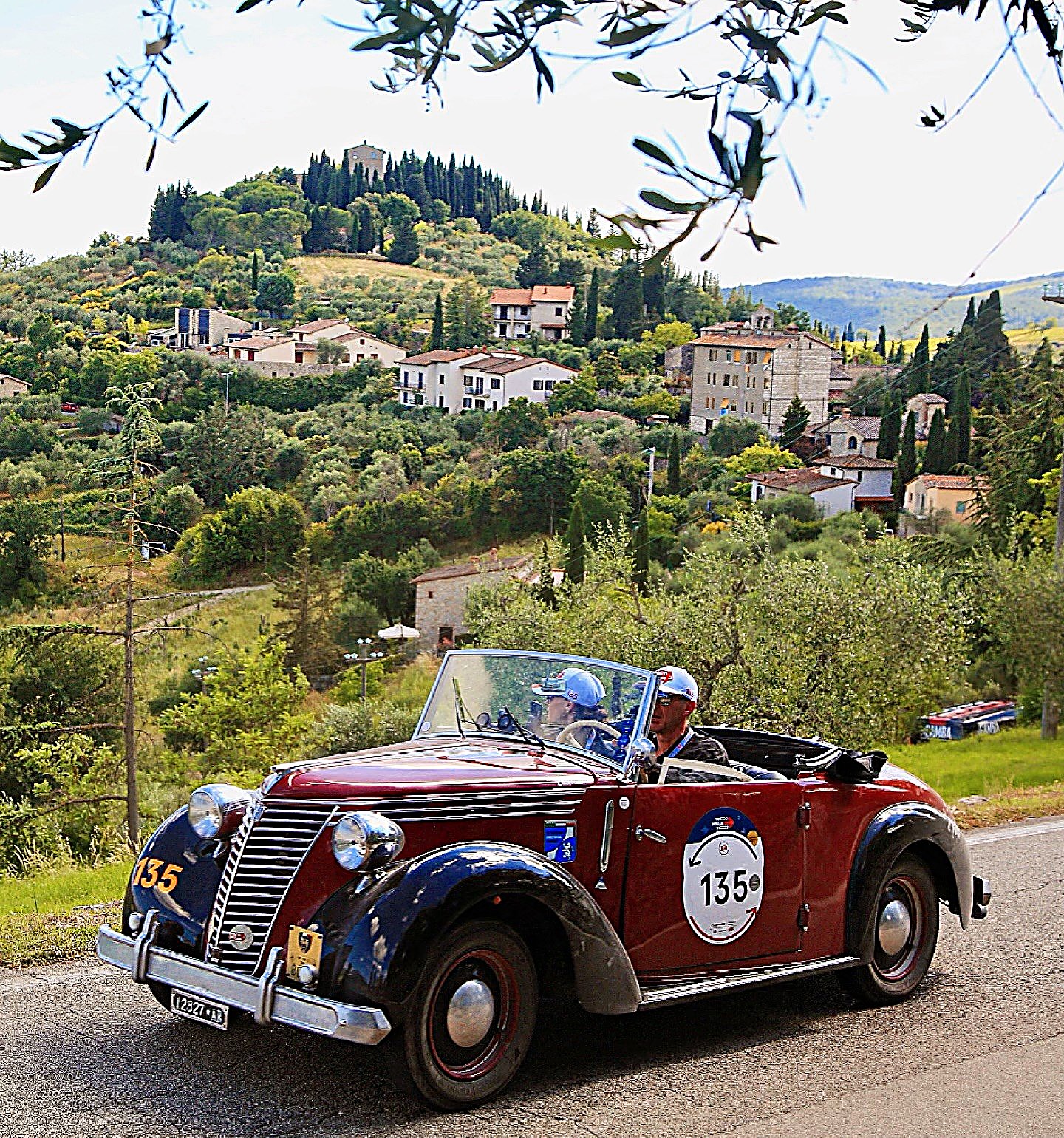 Fiat Stella Alpina No. 135 at the Mille Miglia 2024