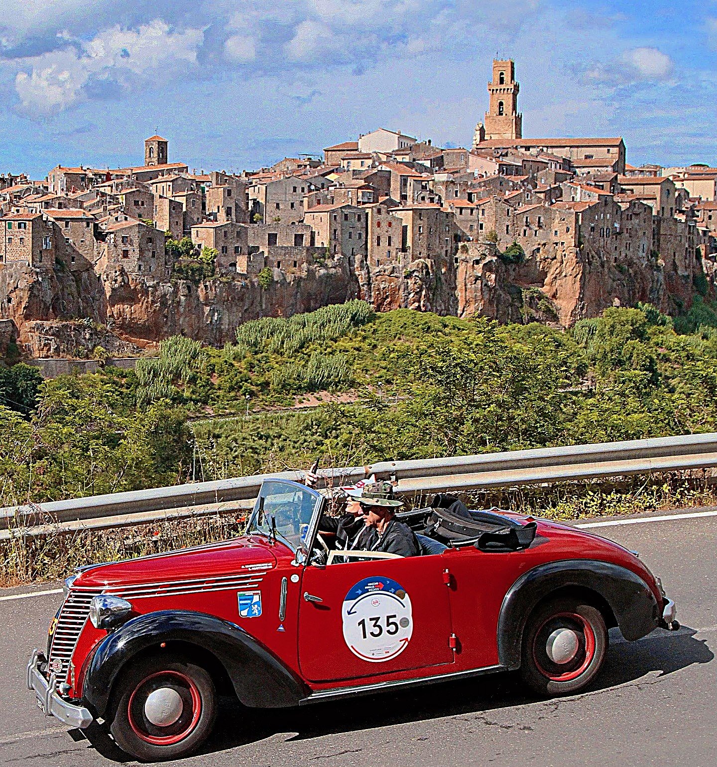 Fiat Stella Alpina No. 135 at the Mille Miglia 2024