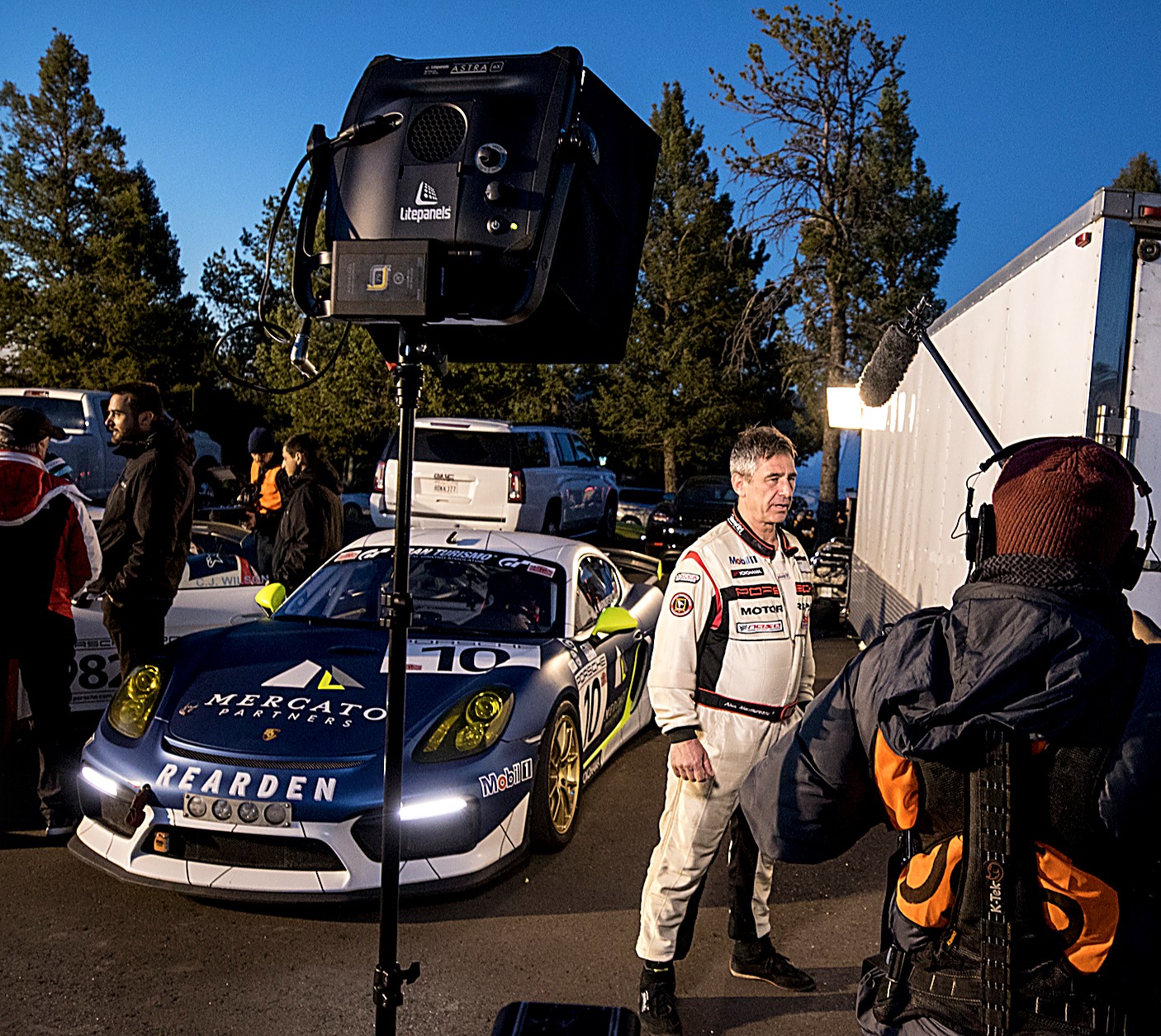 Porsche Cayman GT4 Clubsport No. 10 at the Pikes Peak International Hill Climb 2018
