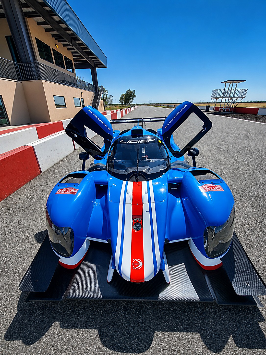 Ligier JS P320 LMP3 at the POC Buttonwillow 2022