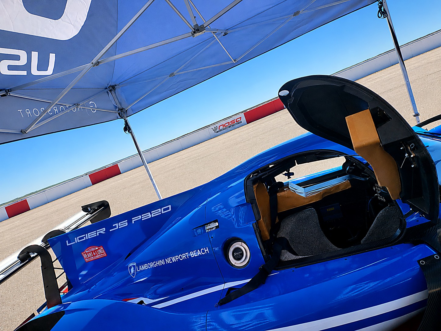 Ligier JS P320 LMP3 at the POC Buttonwillow 2022