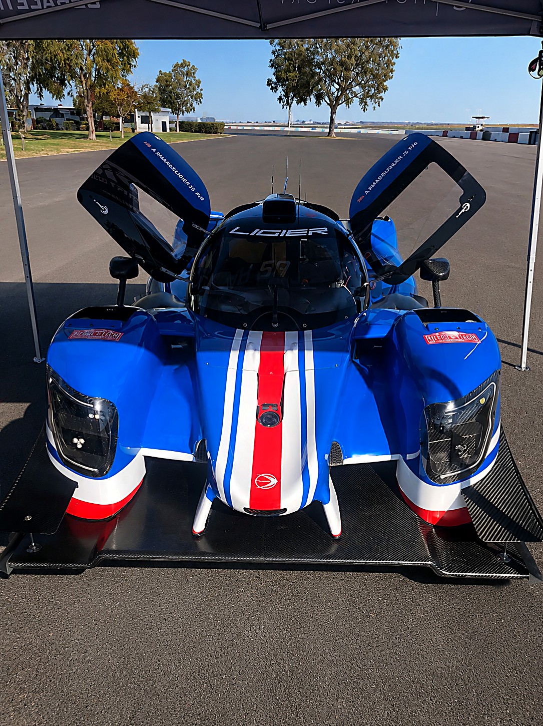 Ligier JS P320 LMP3 at the POC Buttonwillow 2022