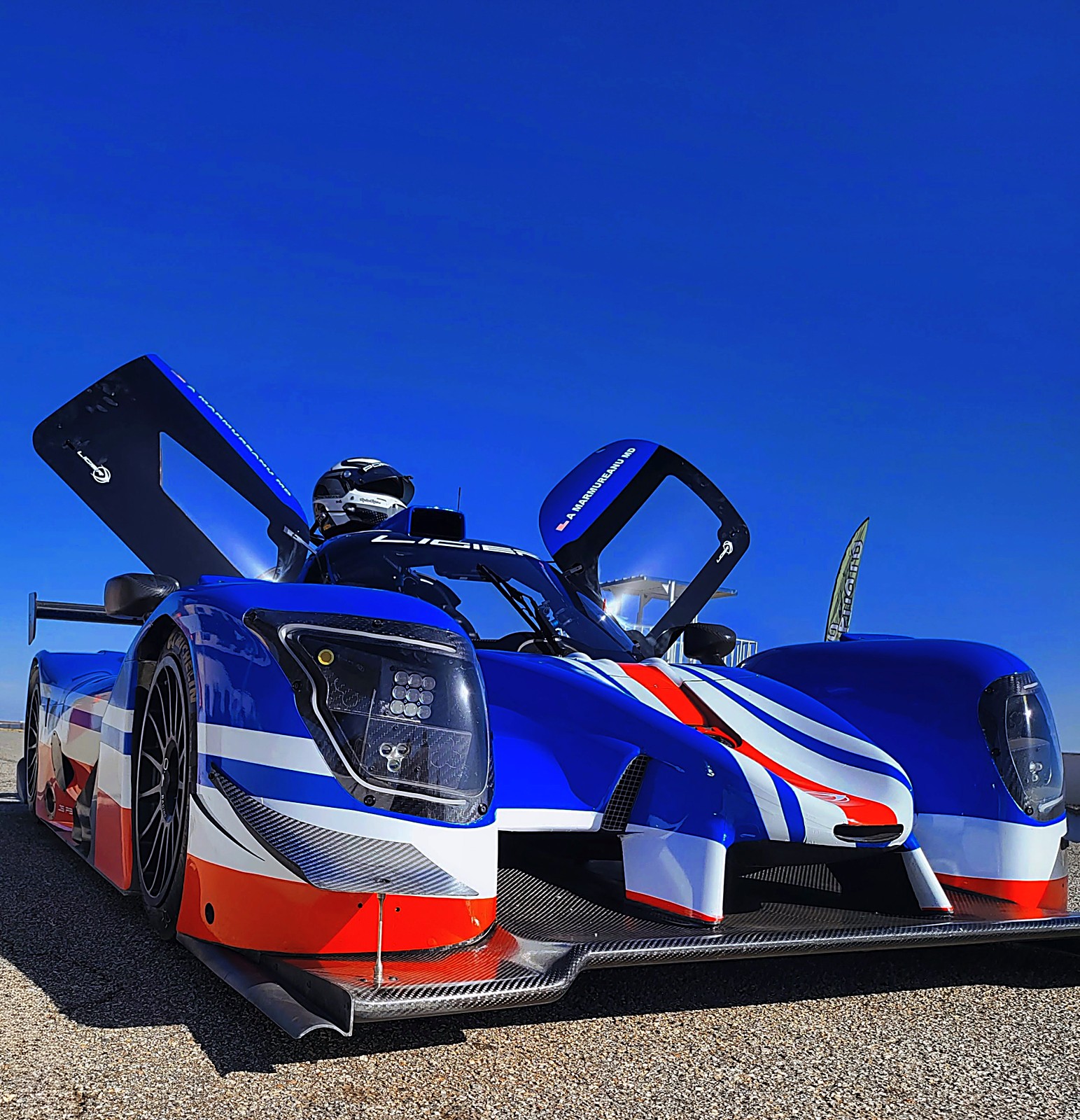 Ligier JS P320 LMP3 at the POC Buttonwillow 2022
