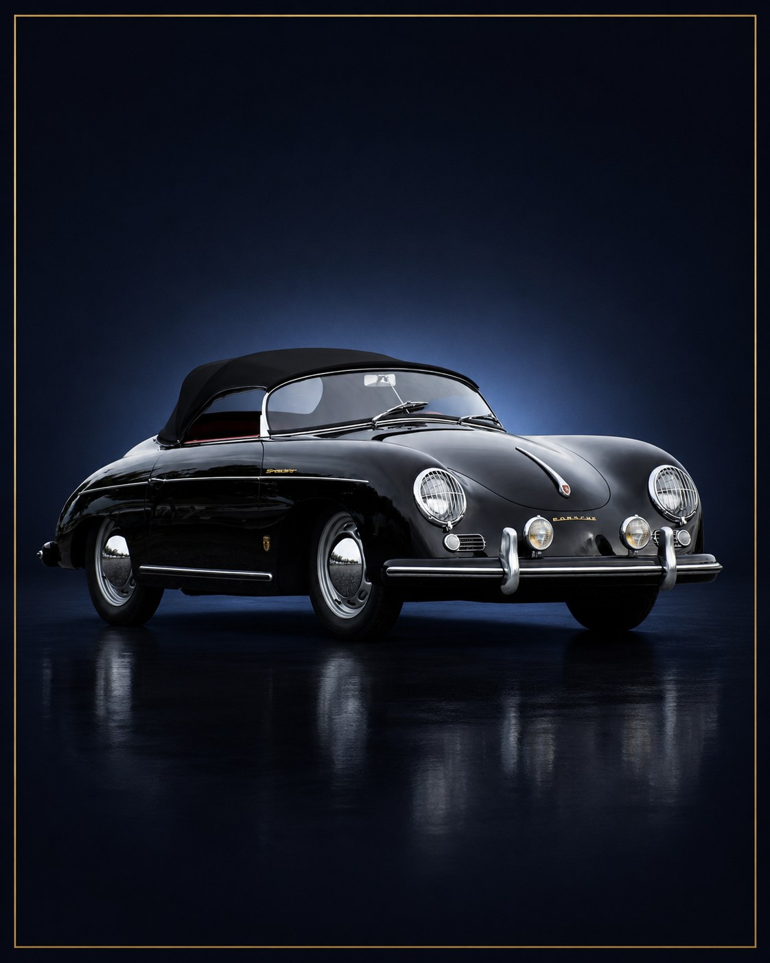 Porsche 356 Speedster studio