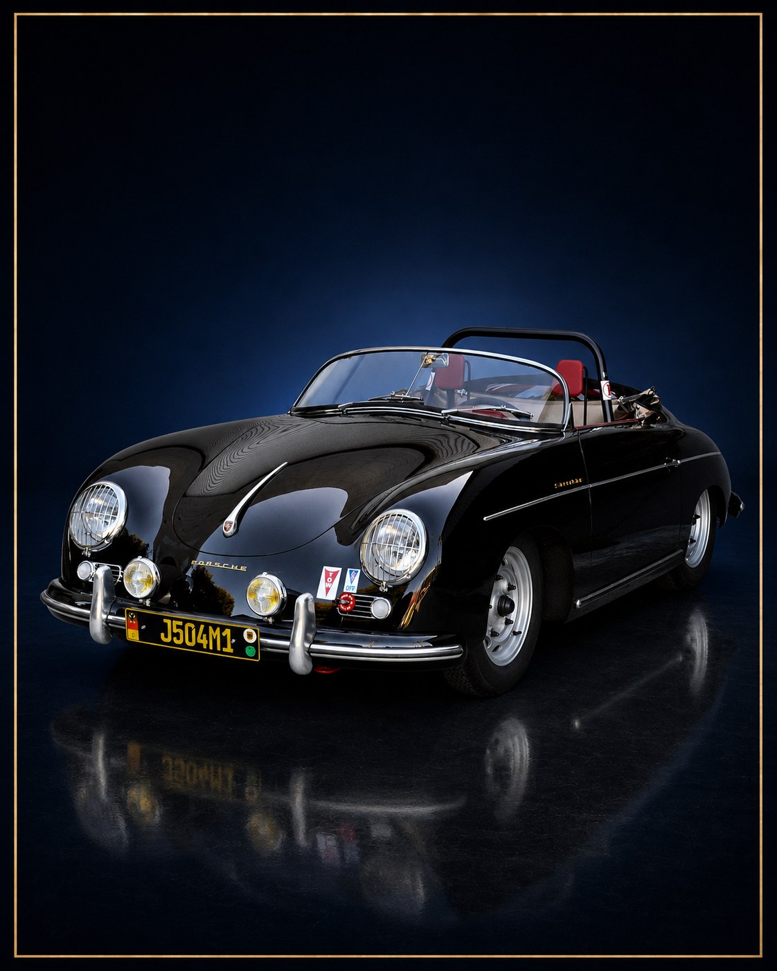 Porsche 356 Speedster studio