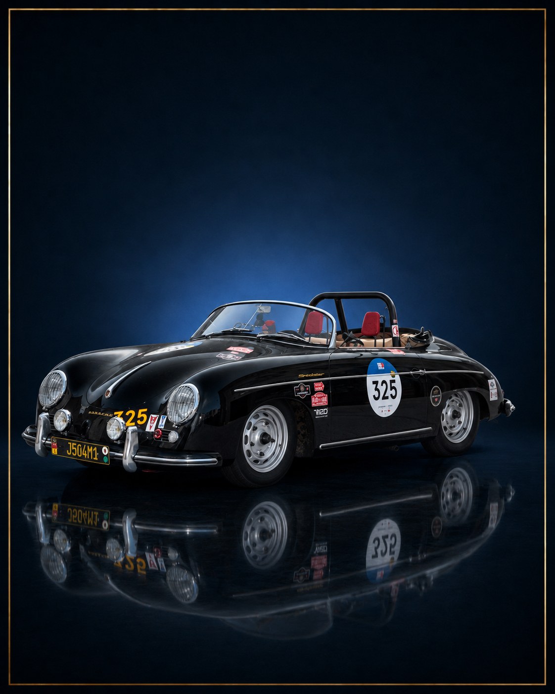 Porsche 356 Speedster studio