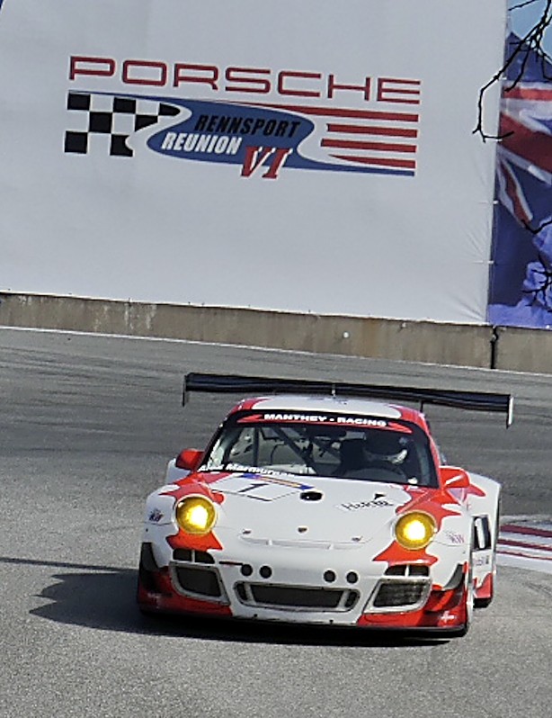 Porsche 911 GT3 R No. 12 at Porsche Rennsport Reunion VI, Laguna Seca 2018