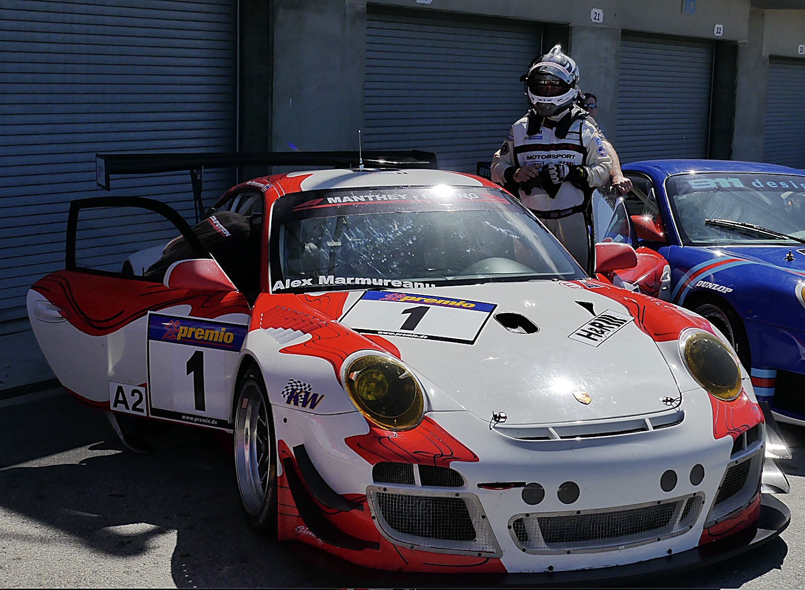 Porsche 911 GT3 R No. 12 at Porsche Rennsport Reunion VI, Laguna Seca 2018