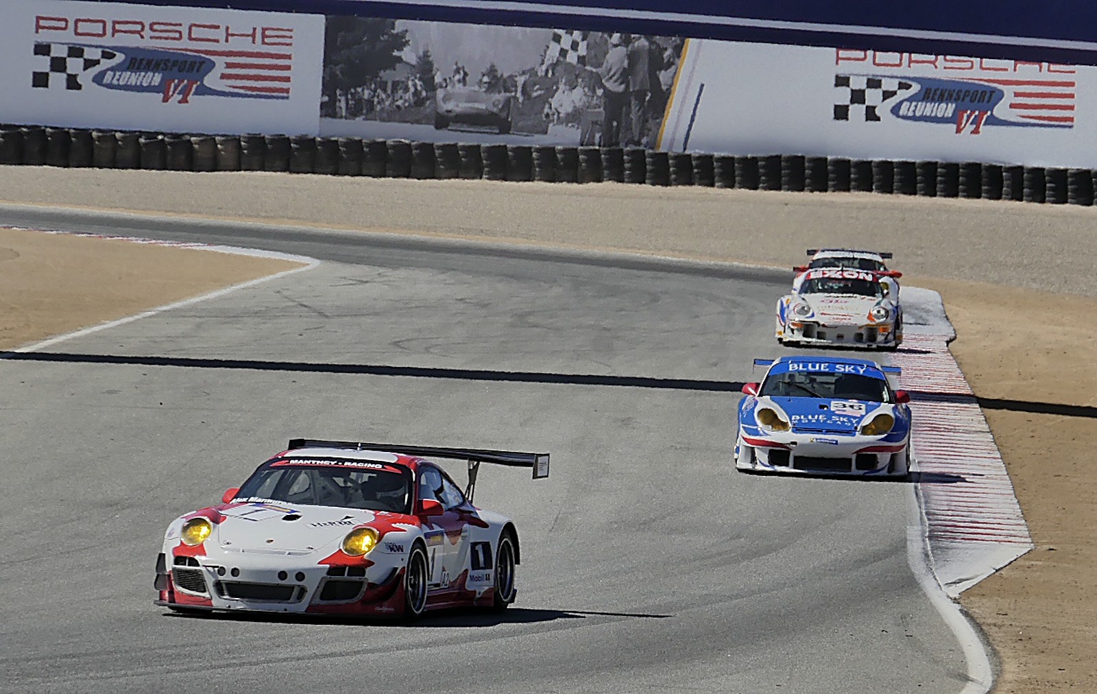 Porsche 911 GT3 R No. 12 at Porsche Rennsport Reunion VI, Laguna Seca 2018