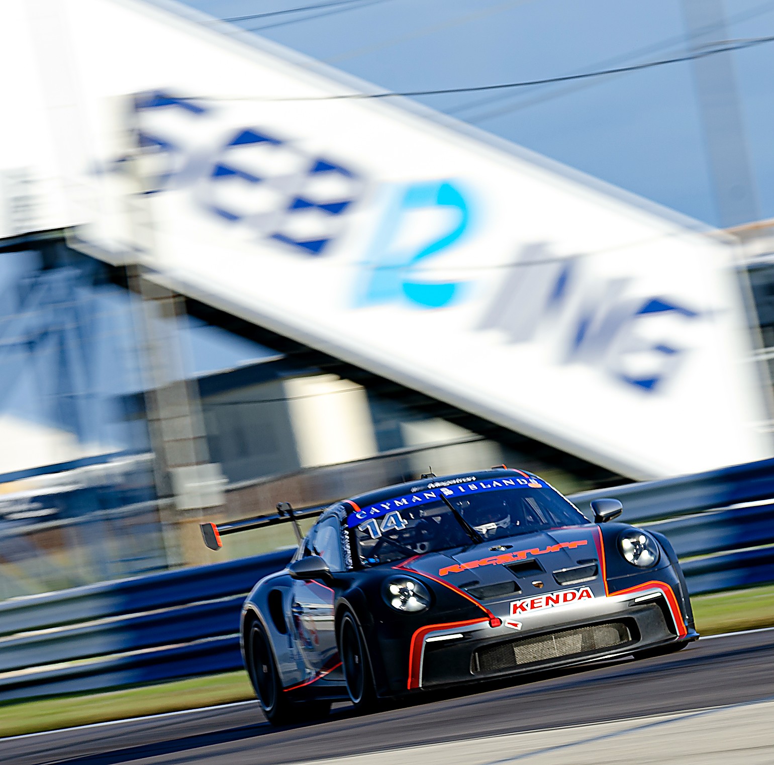 Porsche 991 Cup at the 24H Sebring 2021 — in the paddock